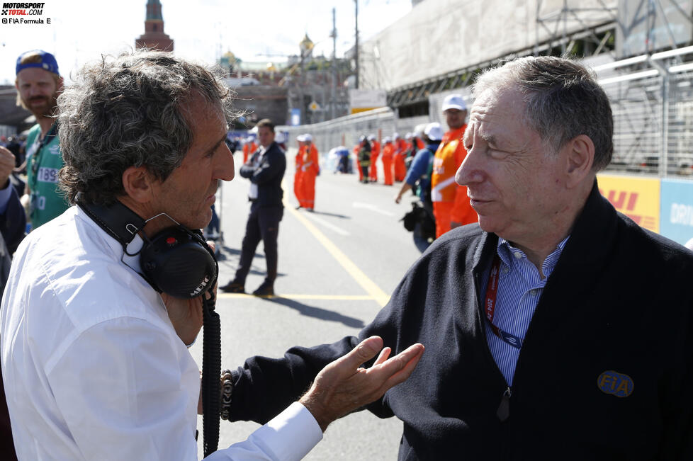 Alain Prost und Jean Todt 