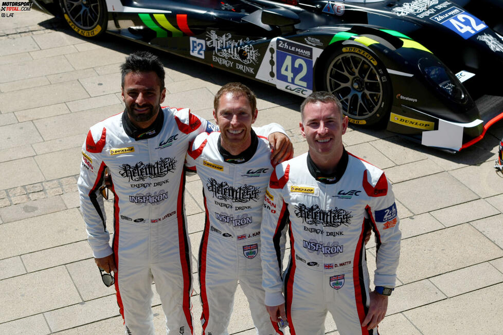 Nick Leventis, Danny Watts und Jonny Kane (Strakka) 