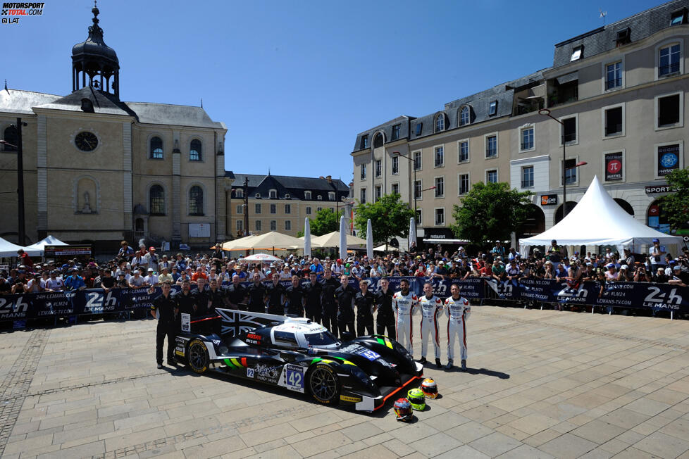 Nick Leventis, Danny Watts und Jonny Kane (Strakka) 
