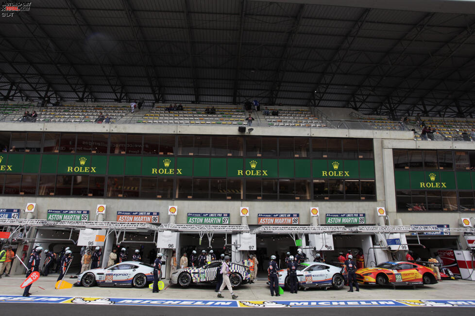 Das Aufgebot von Aston Martin für die 24 Stunden von Le Mans 2015