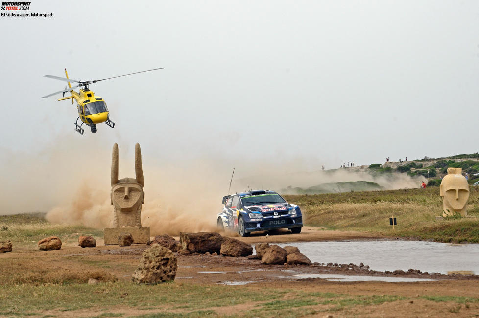 Jari-Matti Latvala (Volkswagen) und Miikka Anttila (Volkswagen) 