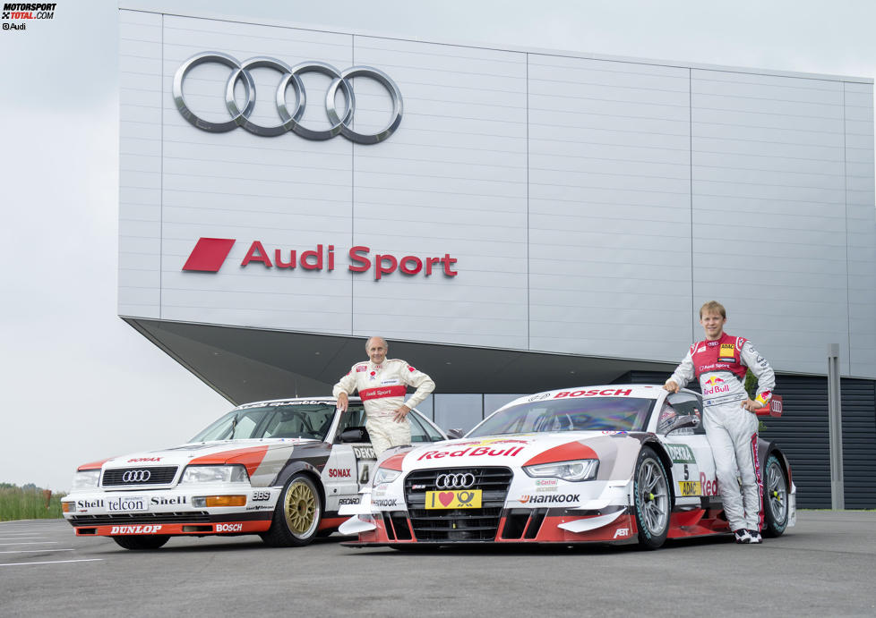 Hans-Joachim Stuck und Mattias Ekström (Abt-Sportsline-Audi)