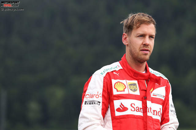 Sebastian Vettel war trotz der Bestzeit alles andere als zufrieden