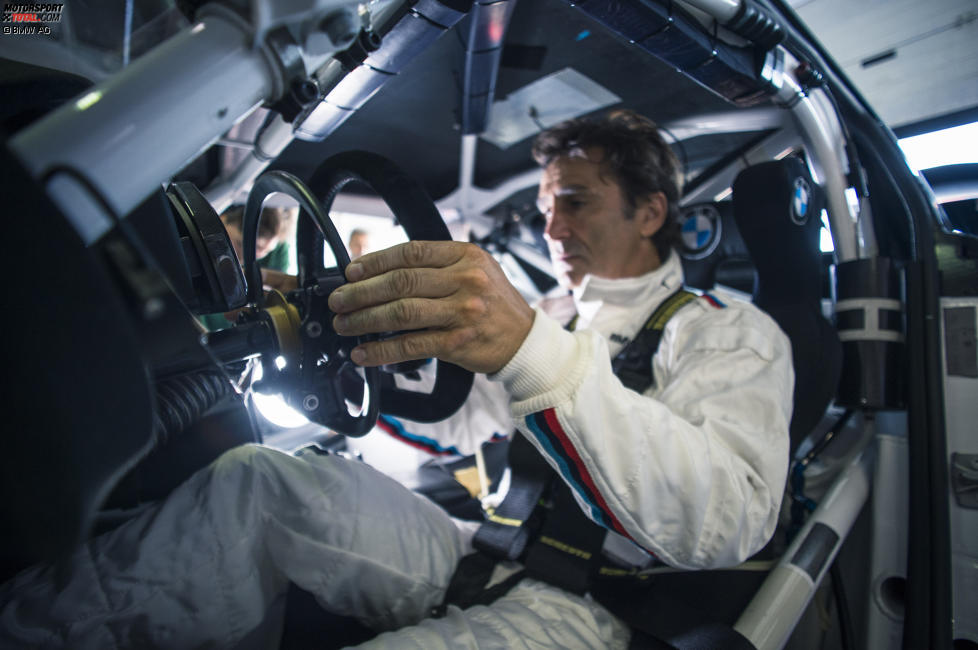 Alessandro Zanardi im Cockpit
