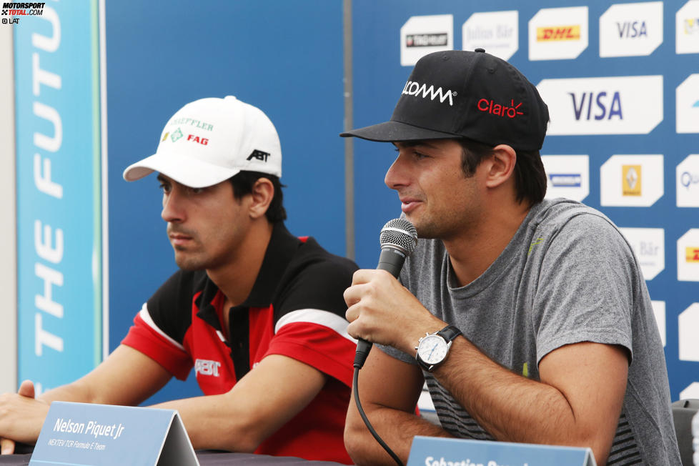 Lucas di Grassi (Abt) und Nelson Piquet Jun. (China) 