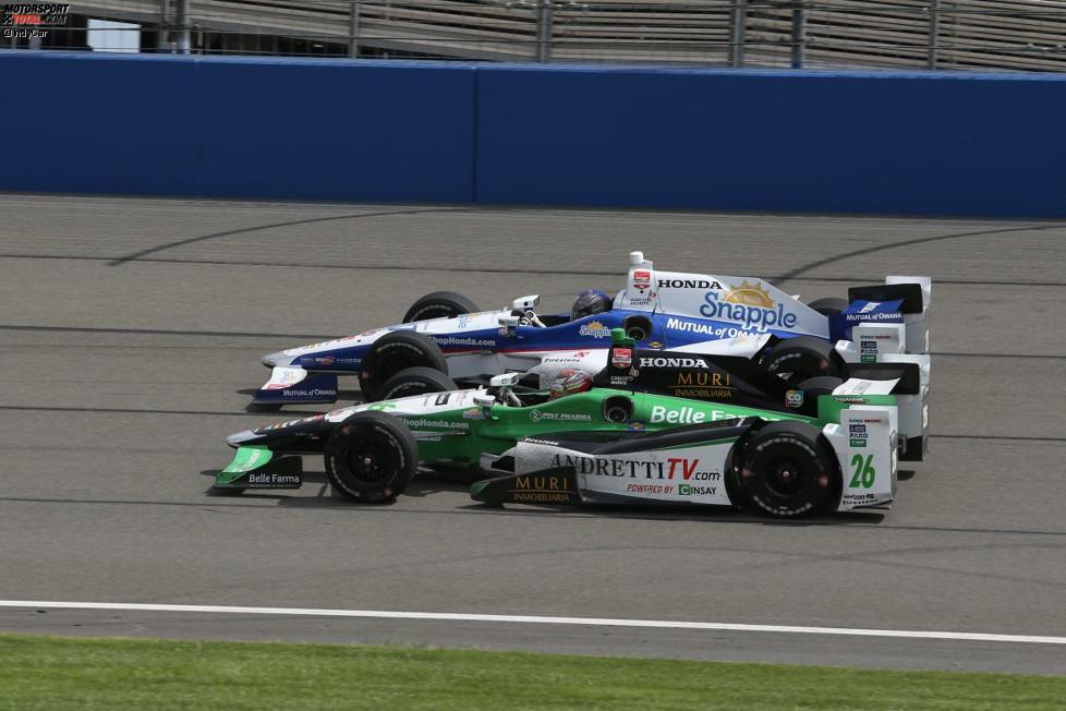 Zweimal Andretti: Carlos Munoz und Marco Andretti