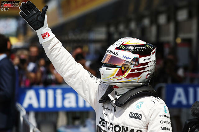 Lewis Hamilton sicherte sich die 46. Pole-Position seiner Karriere und zieht damit an Sebastian Vettel vorbei