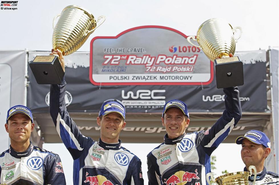 Sebastien Ogier und Julien Ingrassia (Volkswagen) 