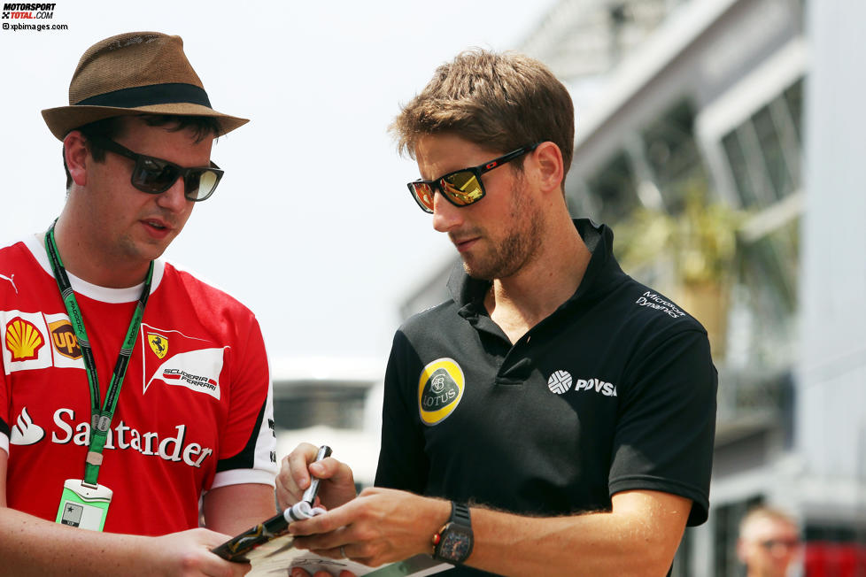 Romain Grosjean (Lotus) 