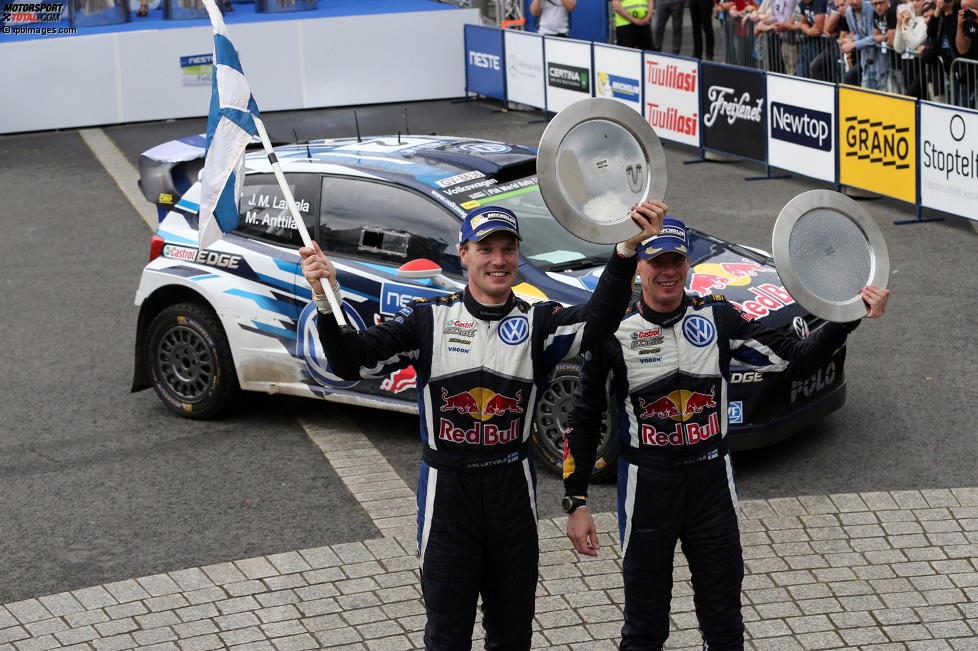 Jari-Matti Latvala und Miikka Anttila (Volkswagen) 