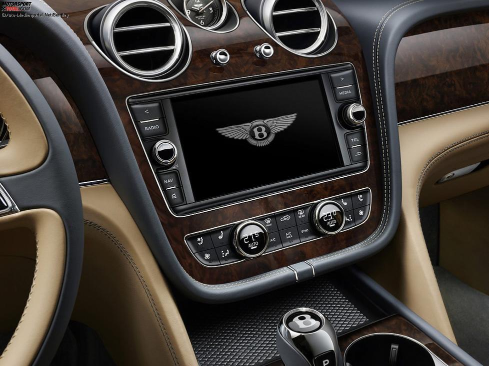 Cockpit des Bentley Bentayga