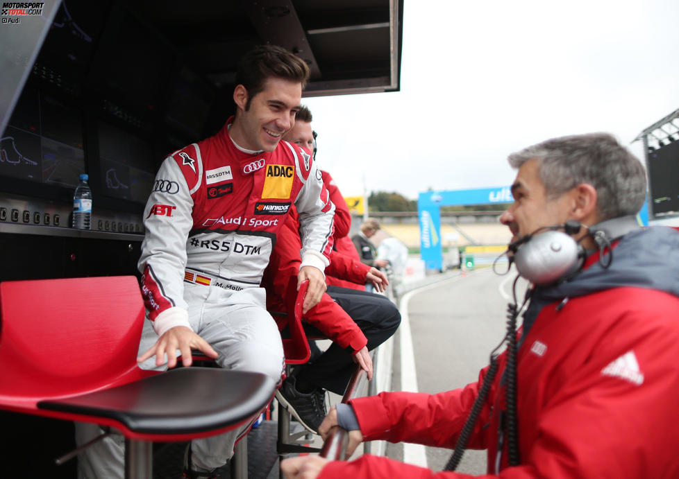 Miguel Molina (Abt-Audi-Sportsline) und Dieter Gass 