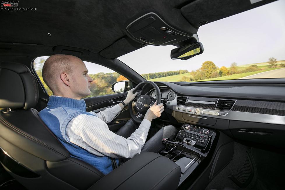 Innenraum des Audi S8 Plus