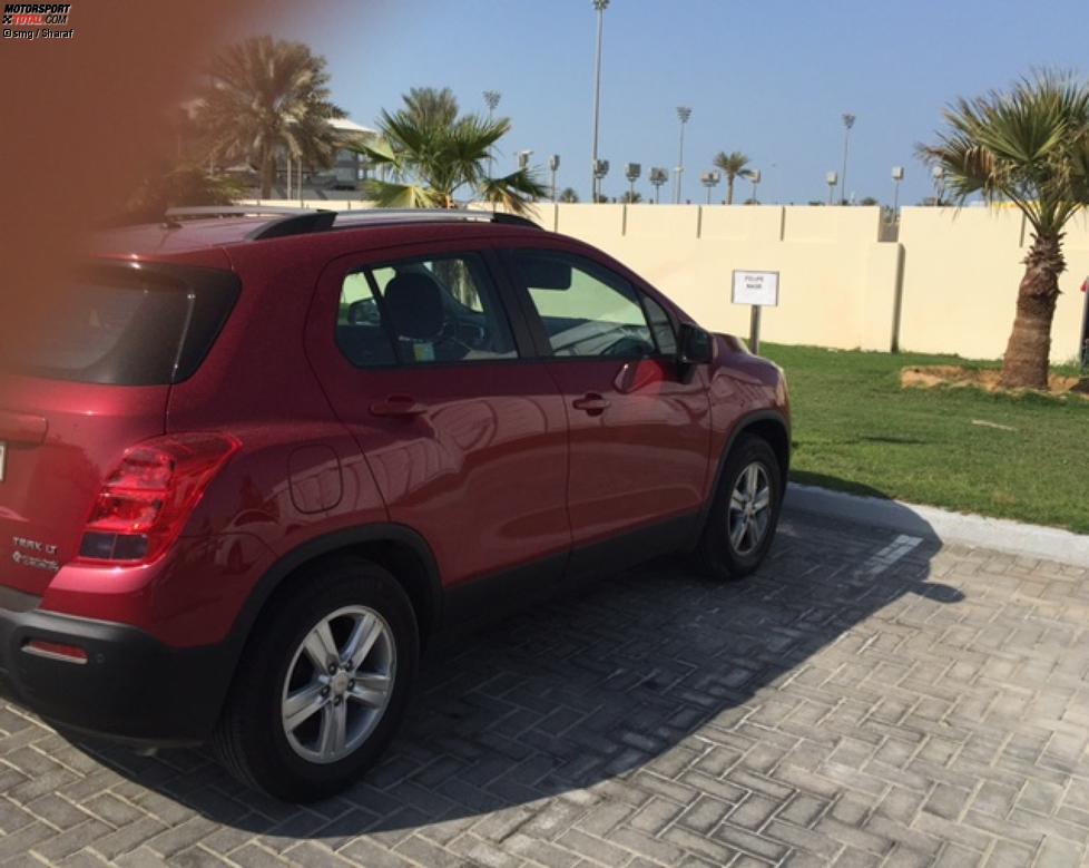 Chevrolet Trax von Felipe Nasr (Sauber)