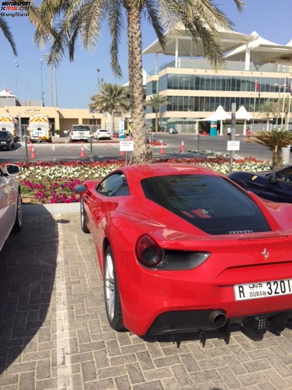 Ferrari 485 Italia von Sebastian Vettel (Ferrari)