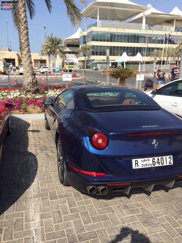 Ferrari California von Kimi Räikkönen (Ferrari)