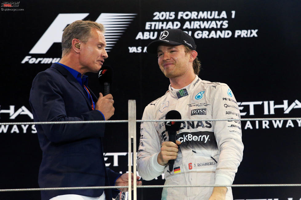 David Coulthard und Nico Rosberg (Mercedes) 