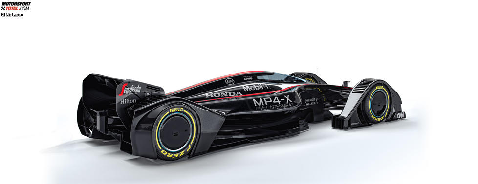 Formel-1-Konzeptstudie: Der McLaren MP4-X