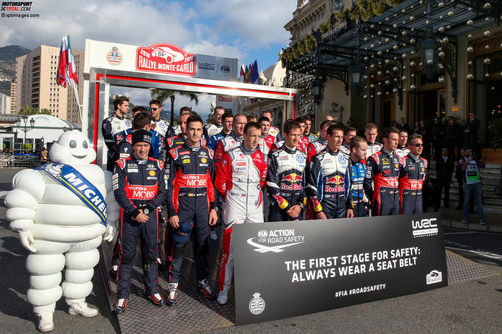 Die WRC-Fahrer 2016