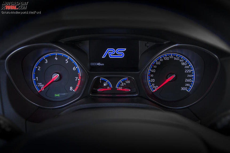 Cockpit des Ford Focus RS 2016