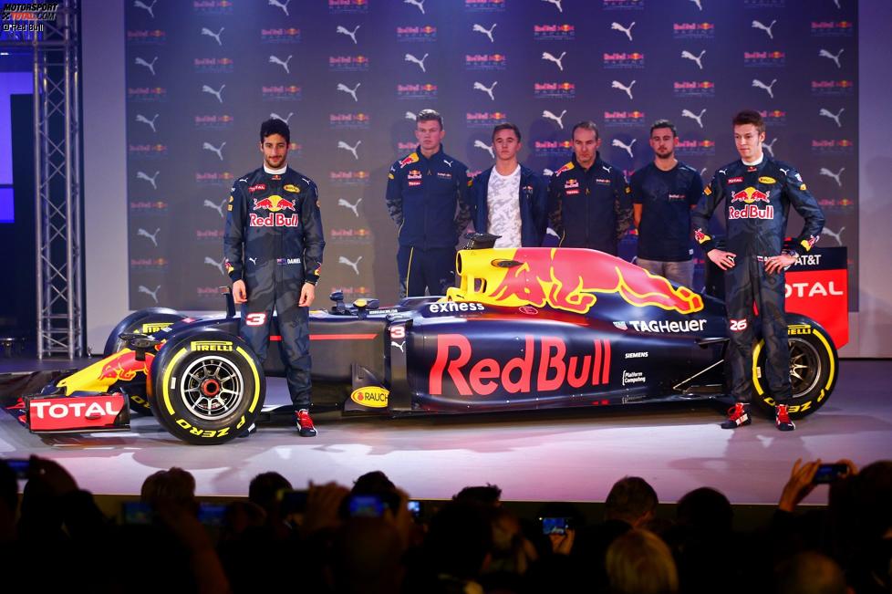 Red-Bull-Teampräsentation