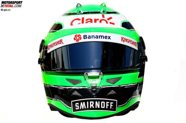 Alle Helmdesigns von Nico Hülkenberg in der Formel 1 seit 2010 durchklicken: So sieht sein neuer Helm für die Saison 2016 aus.