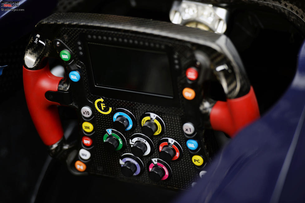 Lenkrad des Toro Rosso STR11