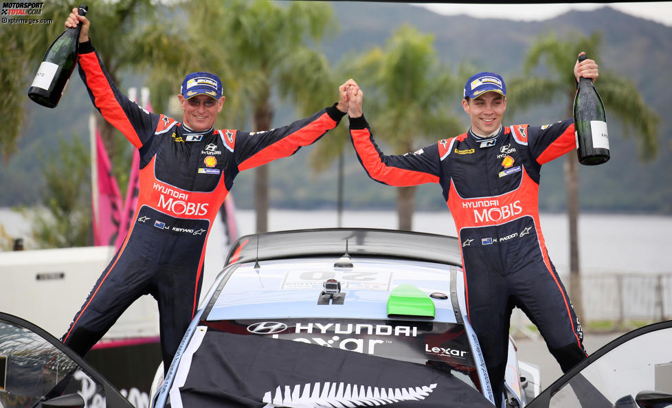 Hayden Paddon (Hyundai Motorsport N) und John Kennard 