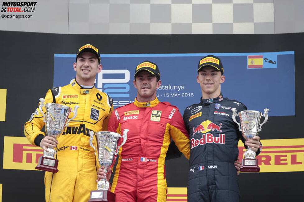 Norman Nato (Racing Engineering) und Pierre Gasly (Prema) 