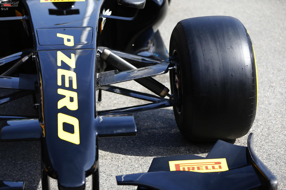 Pirelli zeigt Reifen in den 2017er-Dimensionen