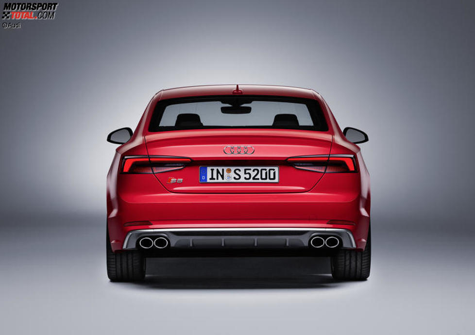 Heck des Audi S5 Coupé 2016
