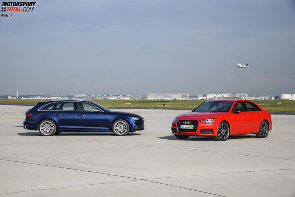Audi S4 Avant (l.) und Audi S4 (r.)