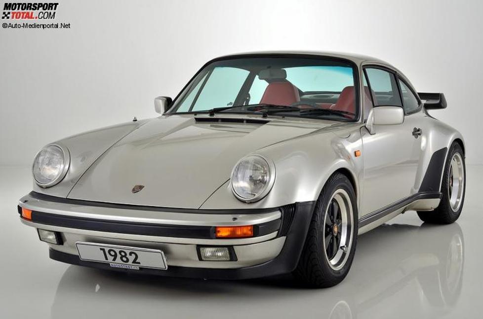 Classic Days Schloss Dyck 2016: Porsche 911 Turbo (1982) wird pilotiert von Walter Röhrl.