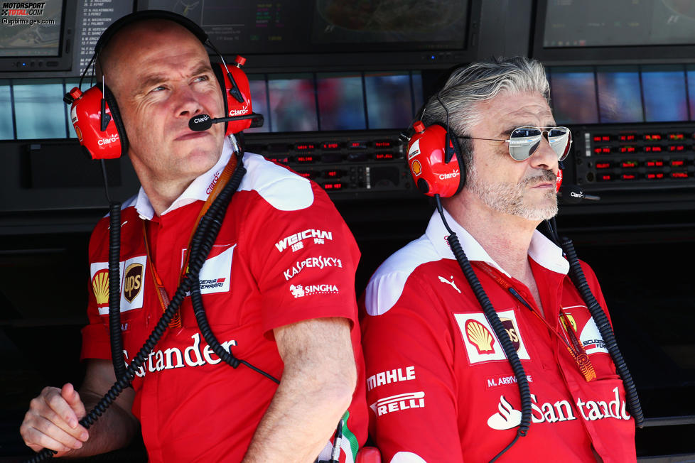 Jock Clear und Maurizio Arrivabene (Ferrari) 
