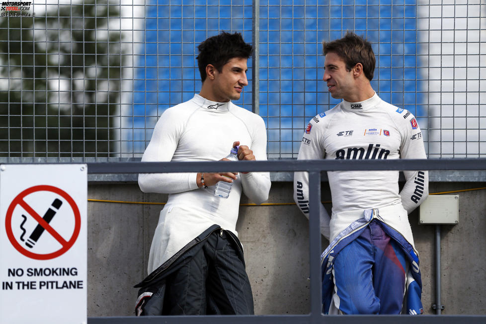 Mitch Evans (Jaguar) und Antonio Felix da Costa (Andretti) 