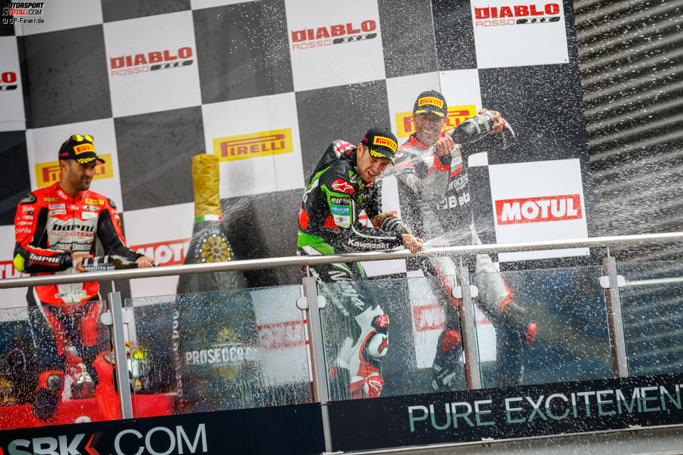 Xavi Fores, Jonathan Rea & Alex de Angelis