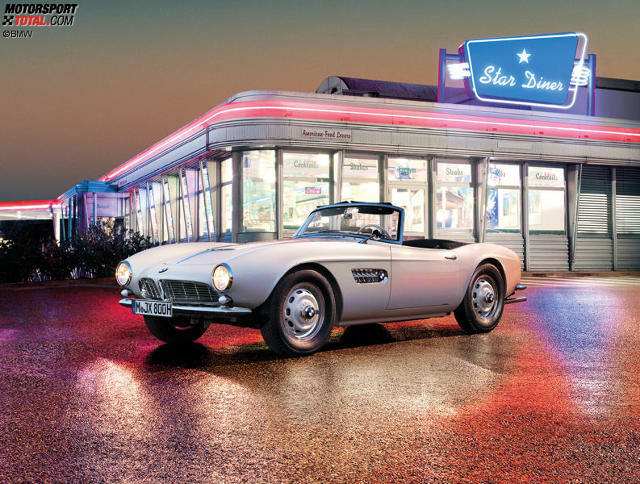 Wieder fertig zum Einsteigen: BMW 507, wie der von Elvis Presley.