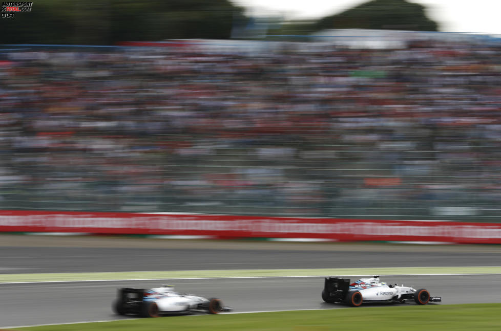 Felipe Massa (Williams) und Valtteri Bottas (Williams) 