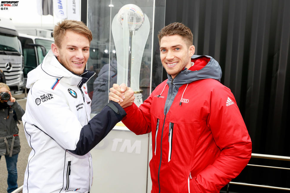 Marco Wittmann (RMG-BMW) und Edoardo Mortara (Abt-Audi-Sportsline) 