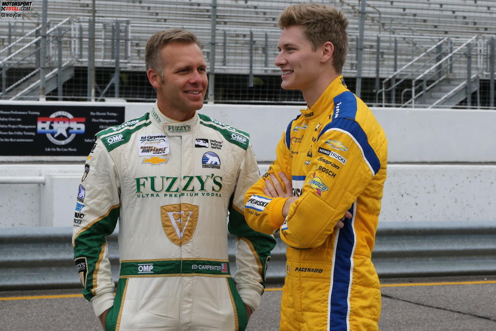 Josef Newgarden (Penske) und Ed Carpenter (Carpenter) 