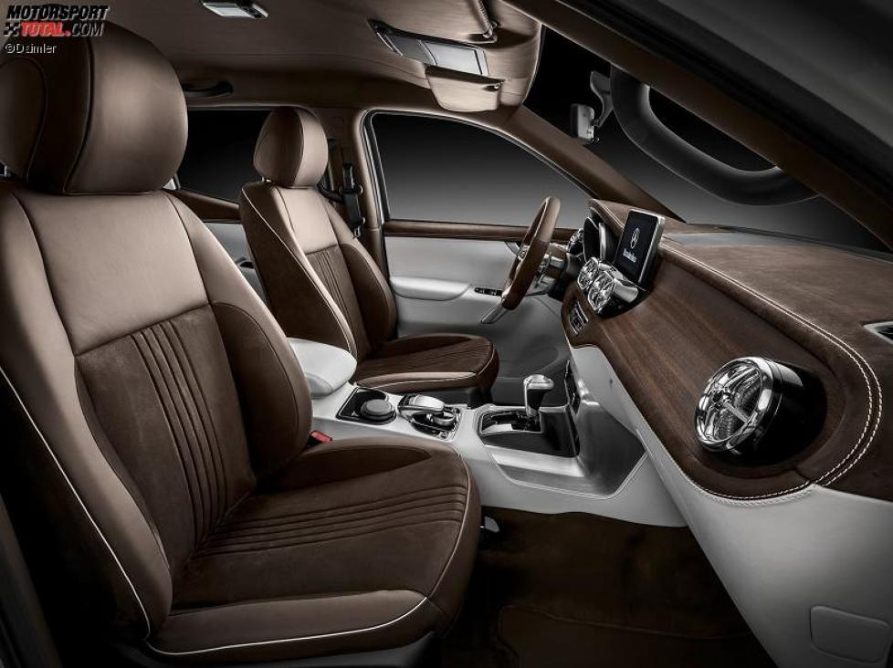 Innenraum des Mercedes-Benz X-Klasse Concept Explorer