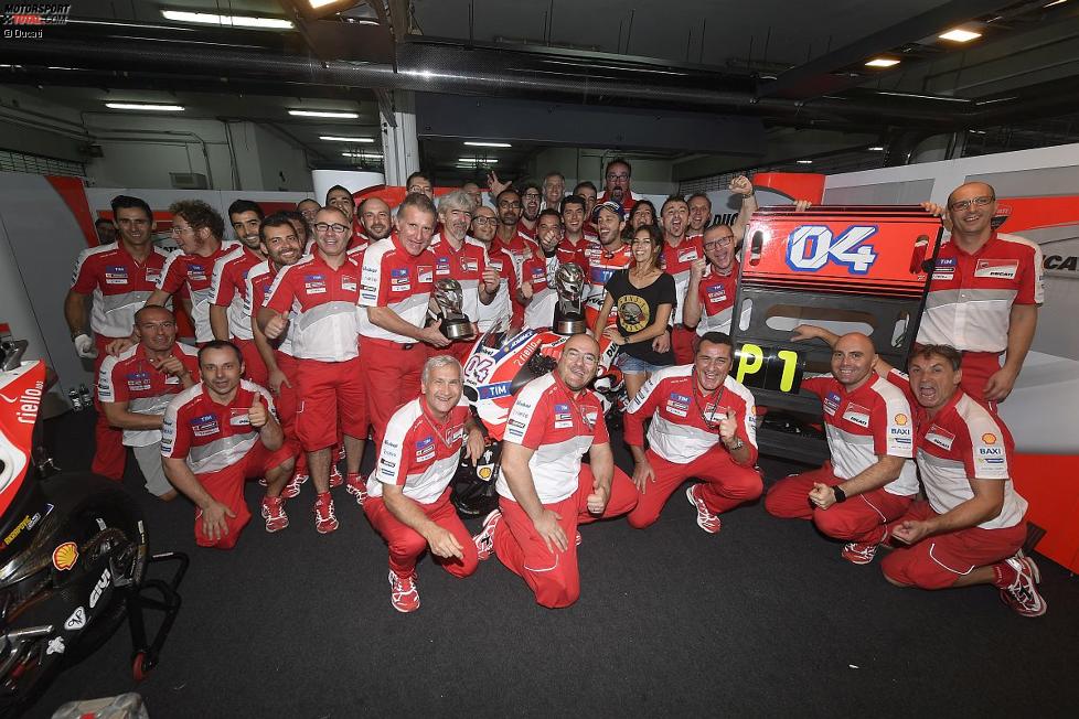 Das Ducati-Team