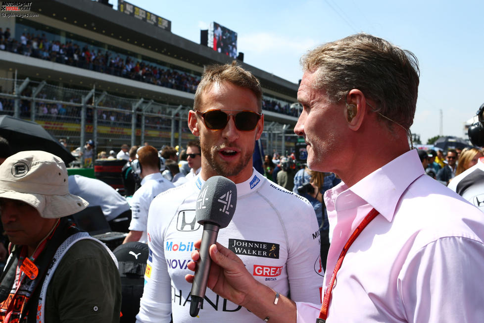 Jenson Button (McLaren) und David Coulthard 
