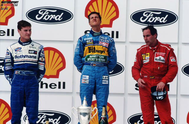 Sieger, dann nicht Sieger, dann Sieger: Schumacher mit Coulthard und Berger. Klicke dich durch weitere Triumphe und Tragödien in Brasilien. Sieger, dann nicht Sieger, dann Sieger: Schumacher mit Coulthard und Berger. Klicke dich durch weitere Triumphe und Tragödien in Brasilien.