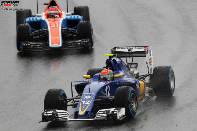 Felipe Nasr versus Esteban Ocon: In diesem Duell geht es um eine Menge Geld. Jetzt durch die Highlights des Rennens klicken!
