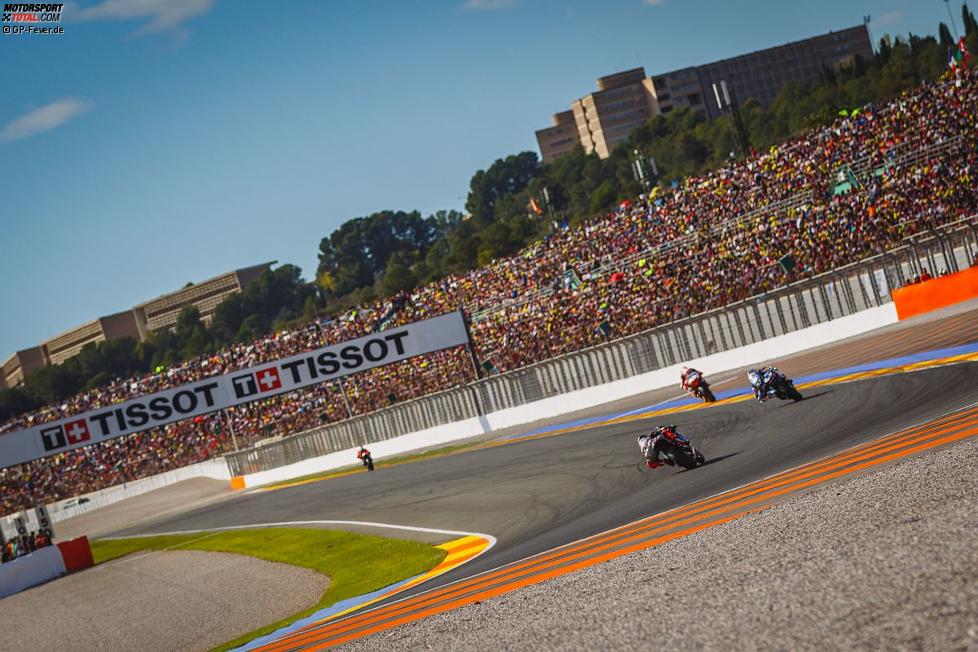 Moto2 Rennen in Valencia