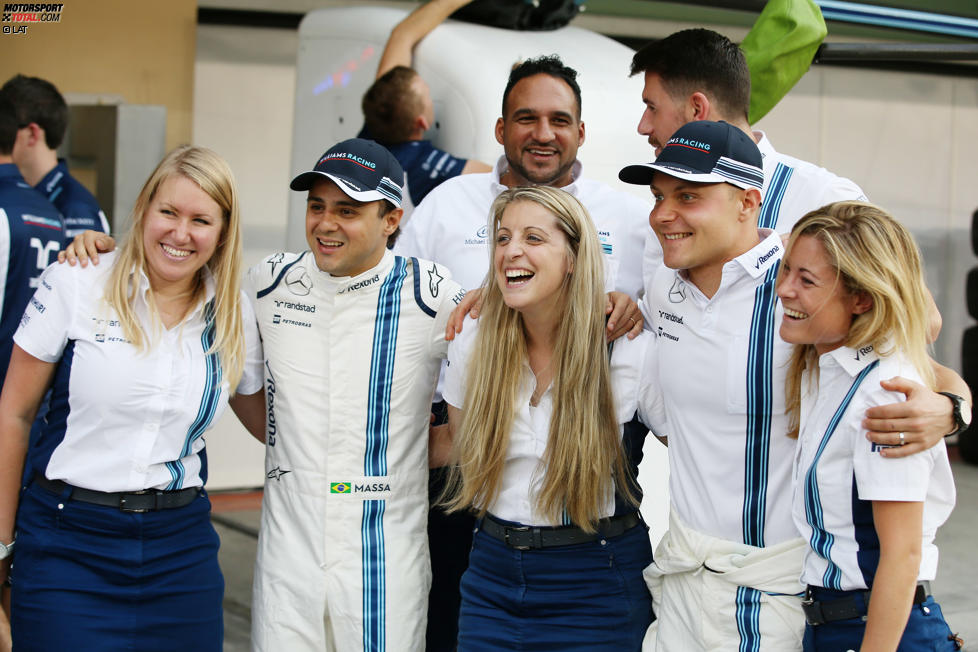 Felipe Massa (Williams) und Valtteri Bottas (Williams) 