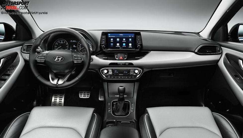 Innenraum und Cockpit des Hyundai i30 2017