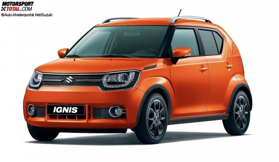 Suzuki Ignis 2017 Farben: Flame Orange Pearl Metallic 