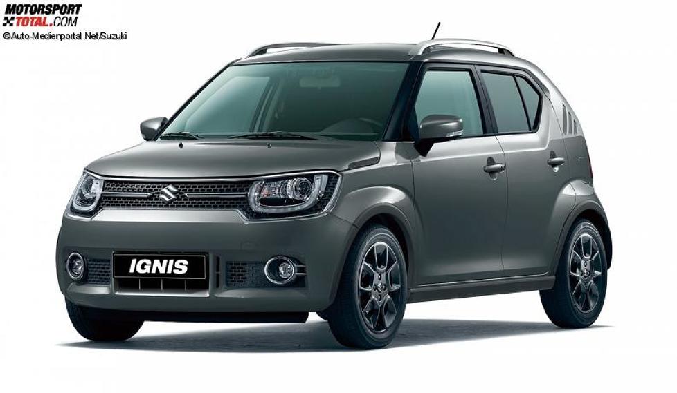 Suzuki Ignis 2017 Farben: Mineral Gray Metallic